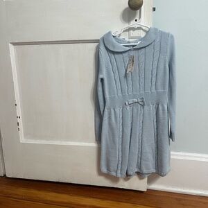 Kids Gymboree Light Blue Sweater Dress - NWT